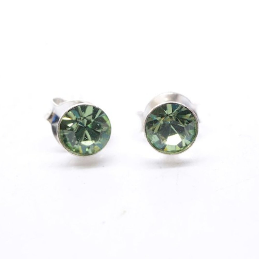 Acomo Sterling Silver Stud Earrings - Set of 5 NEW - Picture 5 of 9